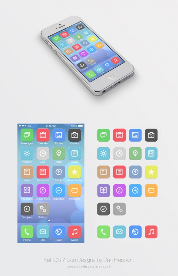 flatter-iOS-design